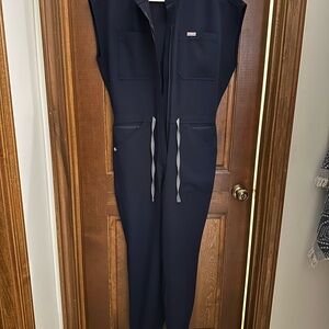 Figs Navy Women's Jumpsuit